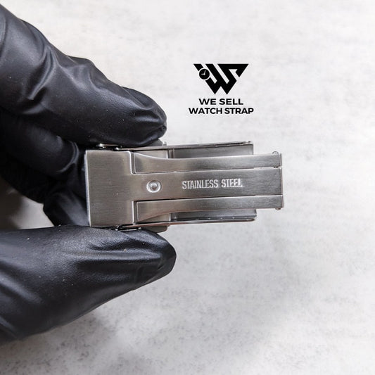 UNIVERSAL SEIKO-6R-DIVER STYLE 316L MILLED CLASP 16mm 18mm 20mm