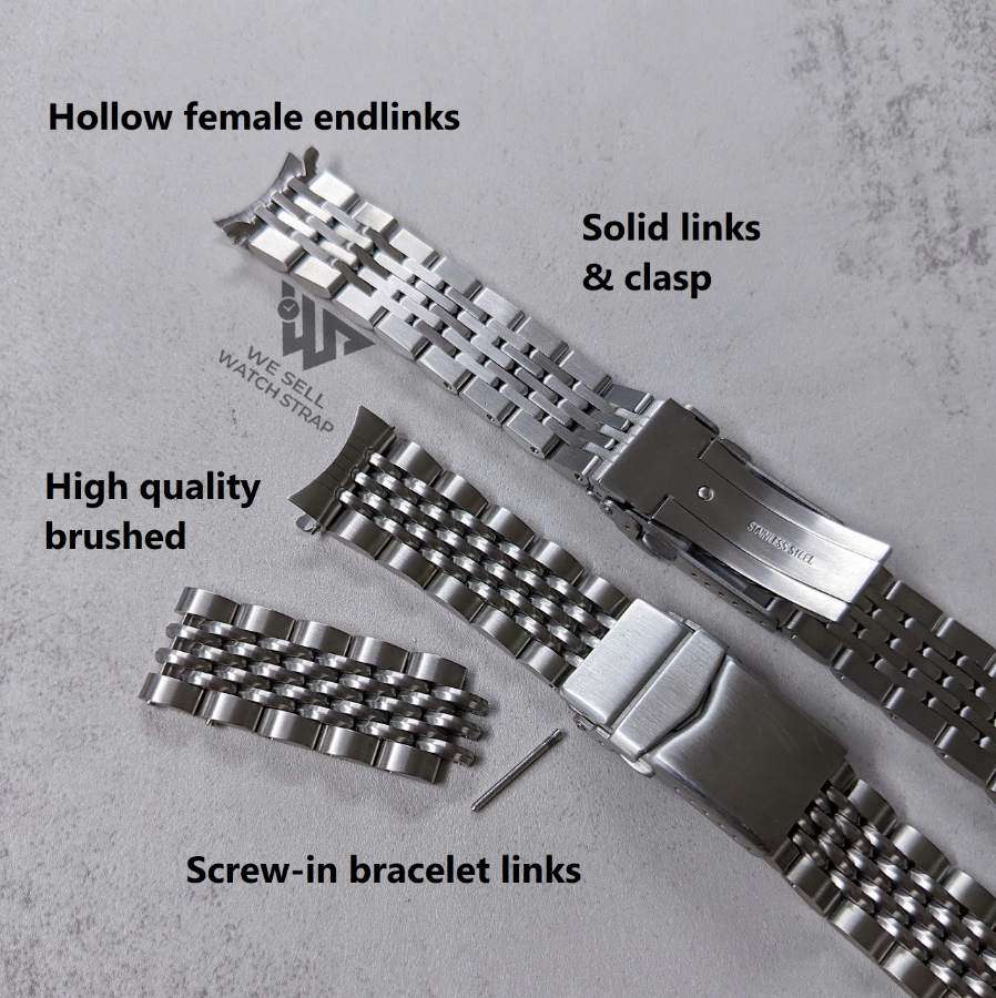AFTERMARKET BEADS OF RICE V2 BRACELET FOR SEIKO PRESAGE ENAMEL URUSHI LACQUER 40.5MM