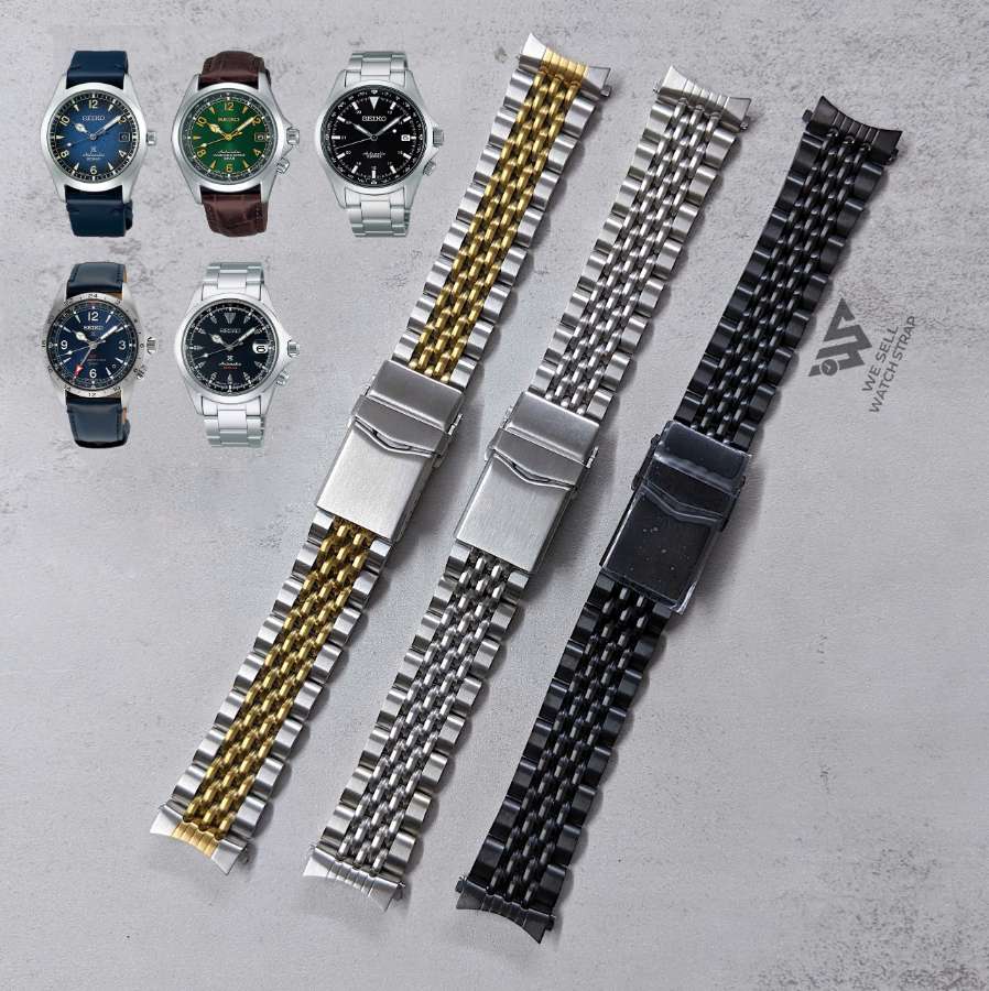 AFTERMARKET BEADS OF RICE V2 BRACELET FOR SEIKO ALPINIST 20MM LUGS