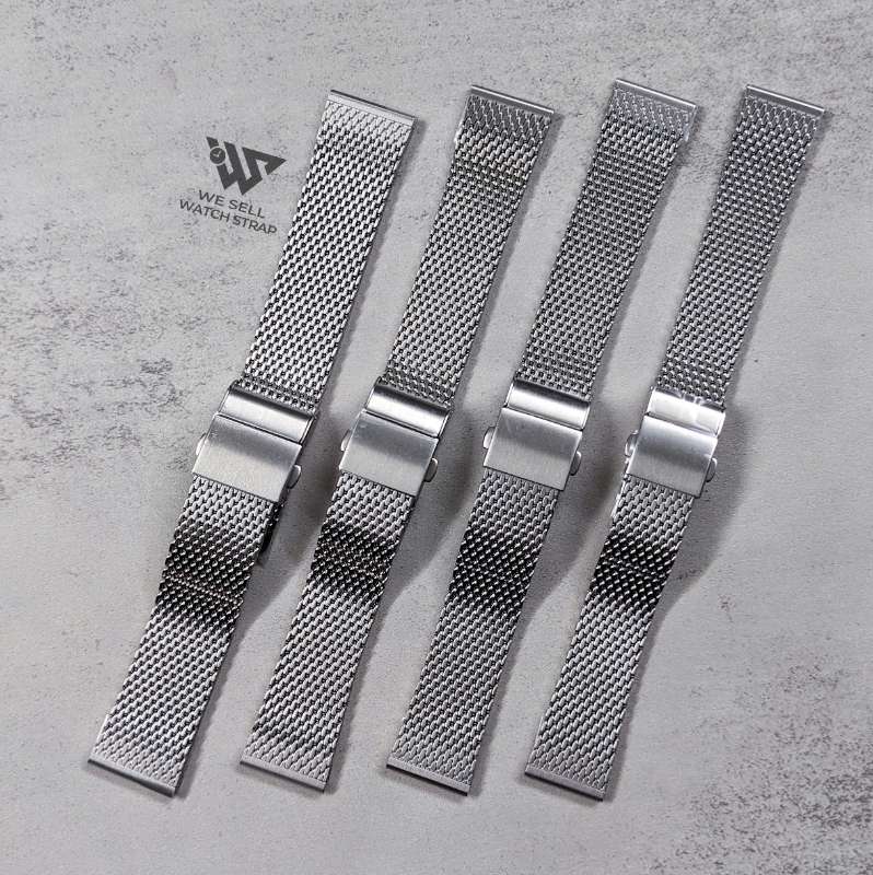 high-quality-tapered-mesh-band-316L-19mm-20mm-21mm-22mm