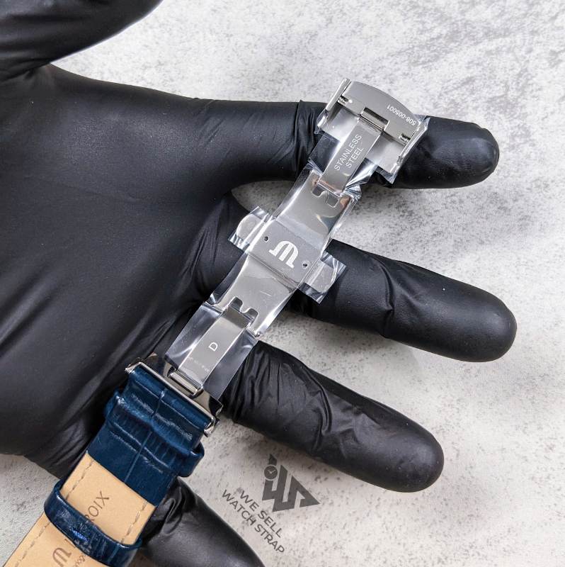 HIGH QUALITY LEATHER STRAP SET FOR MAURICE LACROIX AIKON 42MM (FIT AI6008, AI6058, AI6158)