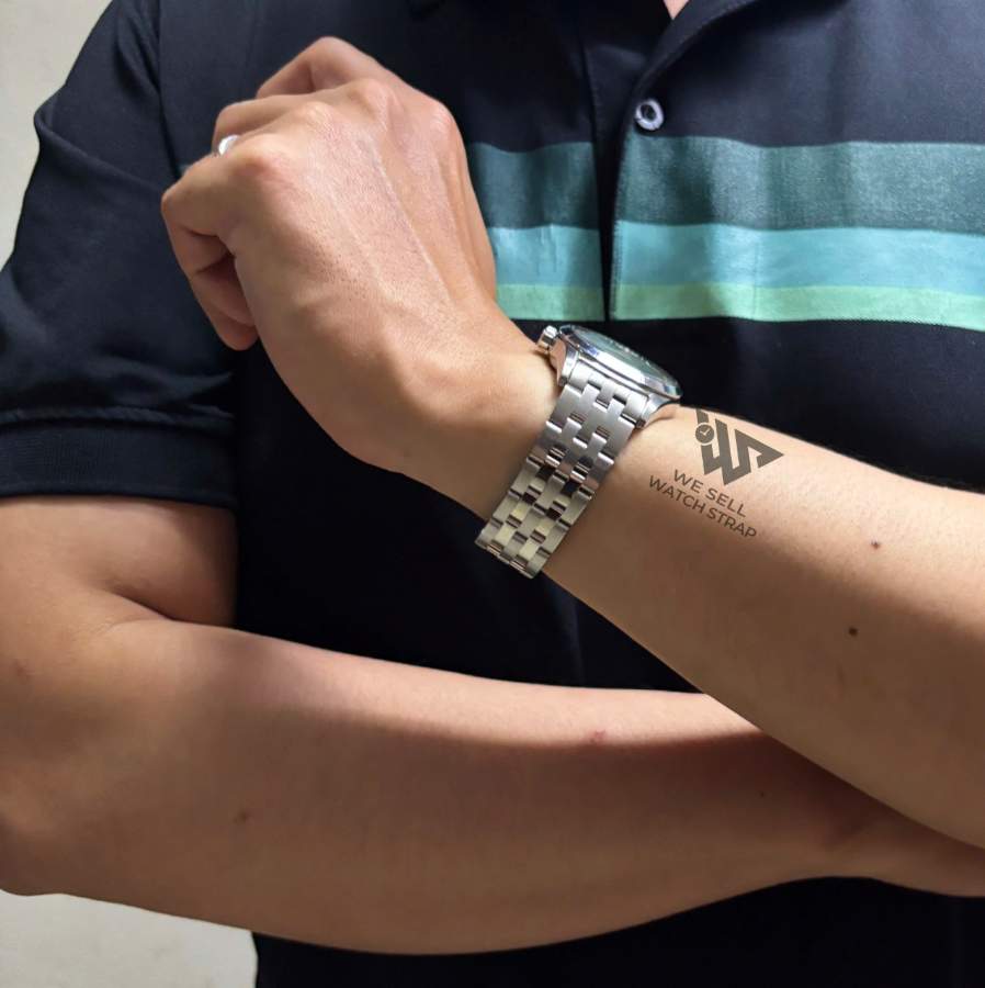 AFTERMARKET SOLID BRACELET "PRESAGE COCKTAIL STYLE" FOR SEIKO ALPINIST 20MM LUGS