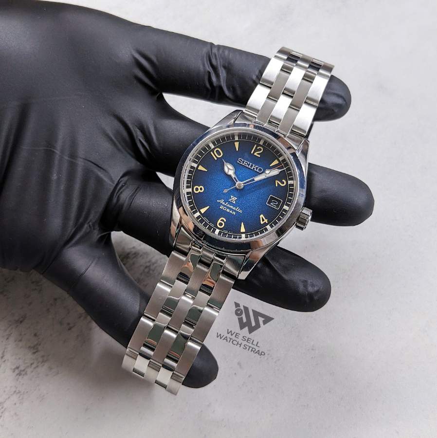 seiko-baby-alpinist-spb155-spb157-on-presage-style-solid-bracelet-replacement-1