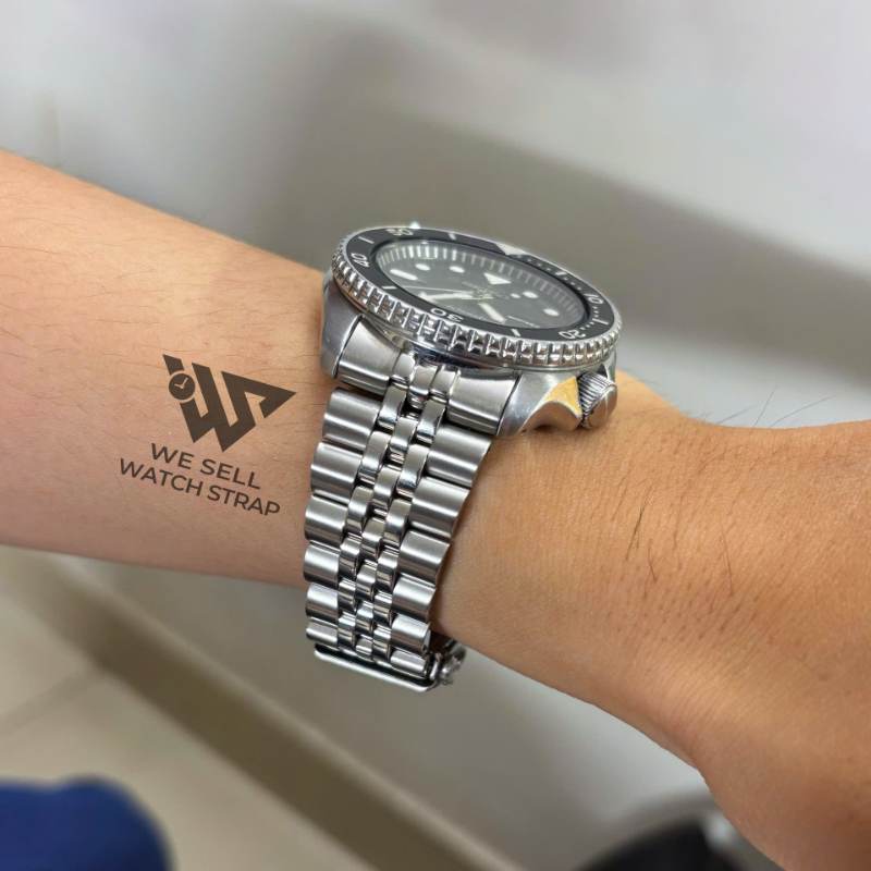 SEIKO OEM BRACELET: SOLID ENDLINKS JUBILEE FOR SEIKO 5KX/SRPD/SSK 42MM