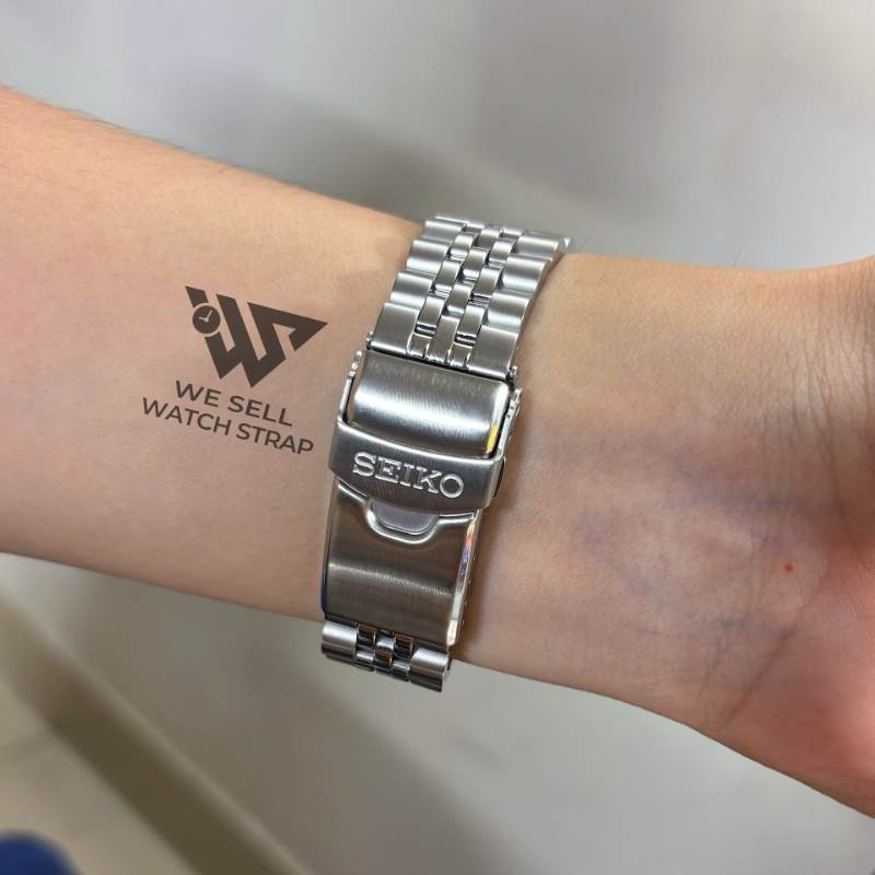 SEIKO OEM BRACELET: SOLID ENDLINKS JUBILEE FOR SEIKO 5KX/SRPD/SSK 42MM