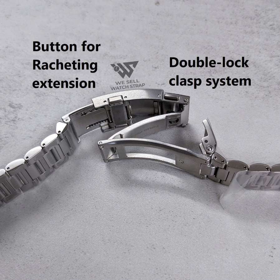 SEIKO OEM BRACELET FOR SEIKO MM200/MM300 GMT V2 6R54 WITH RATCHETING DIVER CLASP (SPB509, SBEJ027, ...)