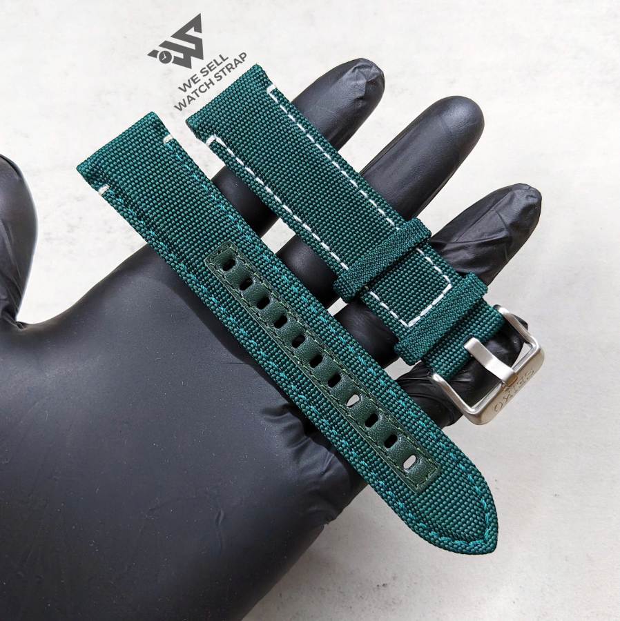 seiko-oem-22mm-canvas-strap-green