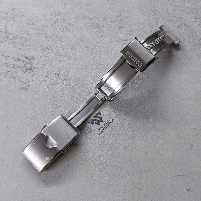 SEIKO OEM CLASP: 18MM "PROSPEX LX SNR029" TITANIUM CLASP WITH RATCHETING DIVER EXTENSION