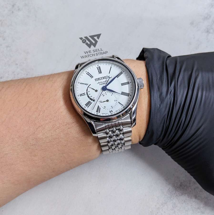 AFTERMARKET BEADS OF RICE V2 BRACELET FOR SEIKO PRESAGE ENAMEL URUSHI LACQUER 40.5MM