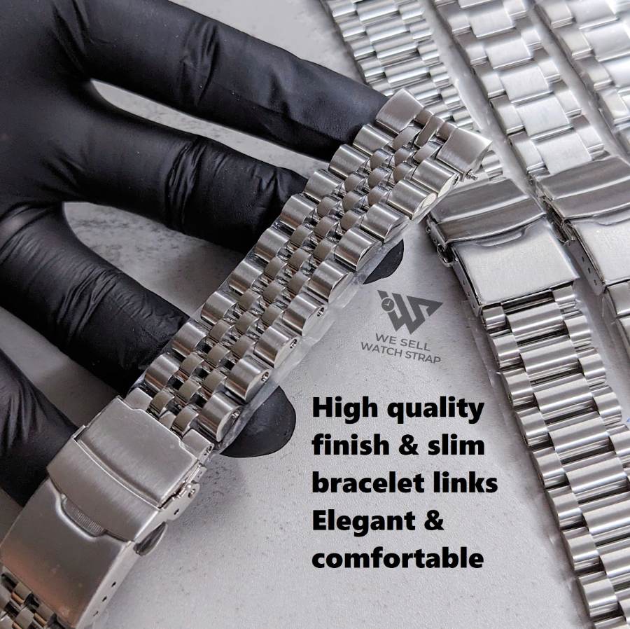 SOLID BRACELET REPLACEMENT FOR SEIKO PRESAGE ENAMEL DIAL - URUSHI LACQUER 40.5MM (SARW011, SARW029, SPB085, SARD015, ...)