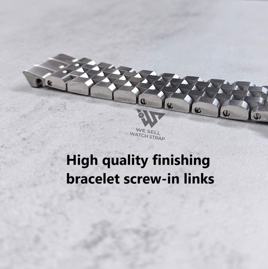 SOLID SUPER ENGINEER BRACELET REPLACEMENT FOR SEIKO SAMURAI 44MM (SRPB53, SRPE05, SBDY095, ...)