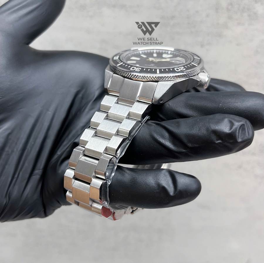 SOLID HEXAD BRACELET REPLACEMENT FOR SEIKO SAMURAI 44MM (SRPB53, SRPE05, SBDY095, ...)