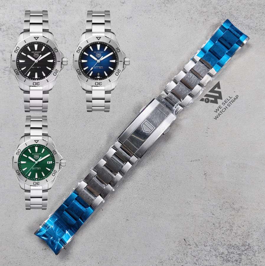 OEM BRACELET FOR TAG HEUER NEW AQUARACER 40 (FAA133) 20MM – We