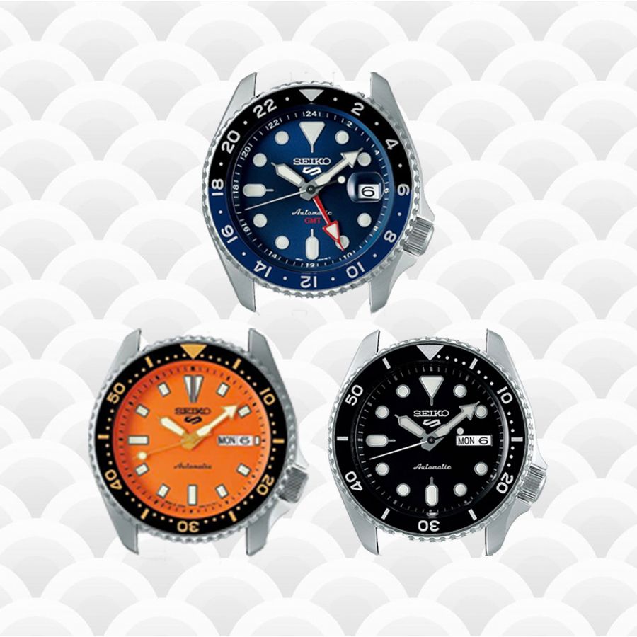 For Seiko 5KX/SRPD/SSK GMT 42mm