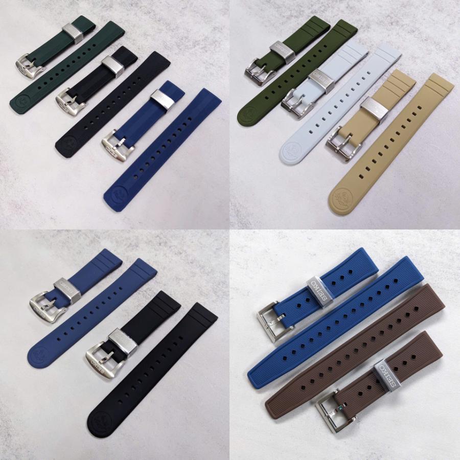 Seiko OEM Rubber/Leather Straps