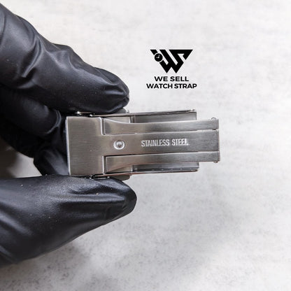UNIVERSAL SEIKO-6R-DIVER STYLE 316L MILLED CLASP 16mm 18mm 20mm
