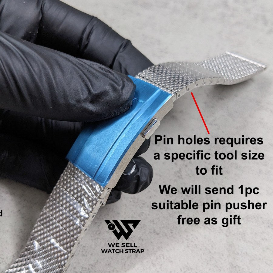 Longines AFM Mesh Bracelet With Quick Adjusting Clasp