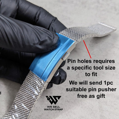 Longines AFM Mesh Bracelet With Quick Adjusting Clasp