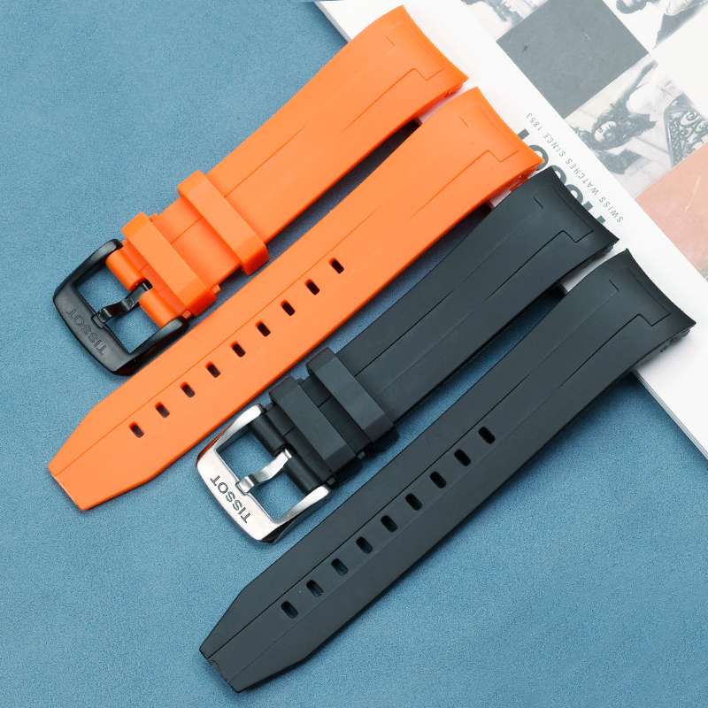 REPLACEMENT RUBBER STRAP FOR TISSOT SEASTAR (T102.407, T102.417)