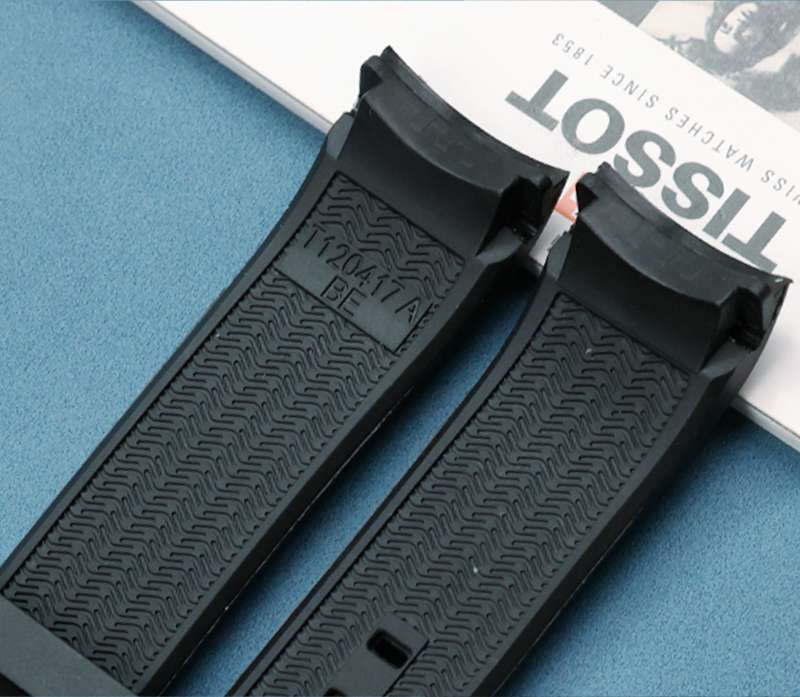 REPLACEMENT RUBBER STRAP FOR TISSOT SEASTAR (T102.407, T102.417)