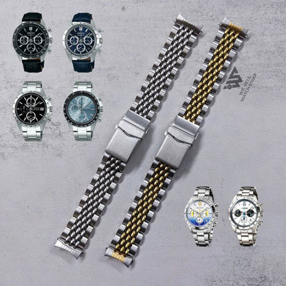 beads-of-rice-bracelet-replacement-for-seiko-spirit-chronograph-39.8mm-quartz-movement