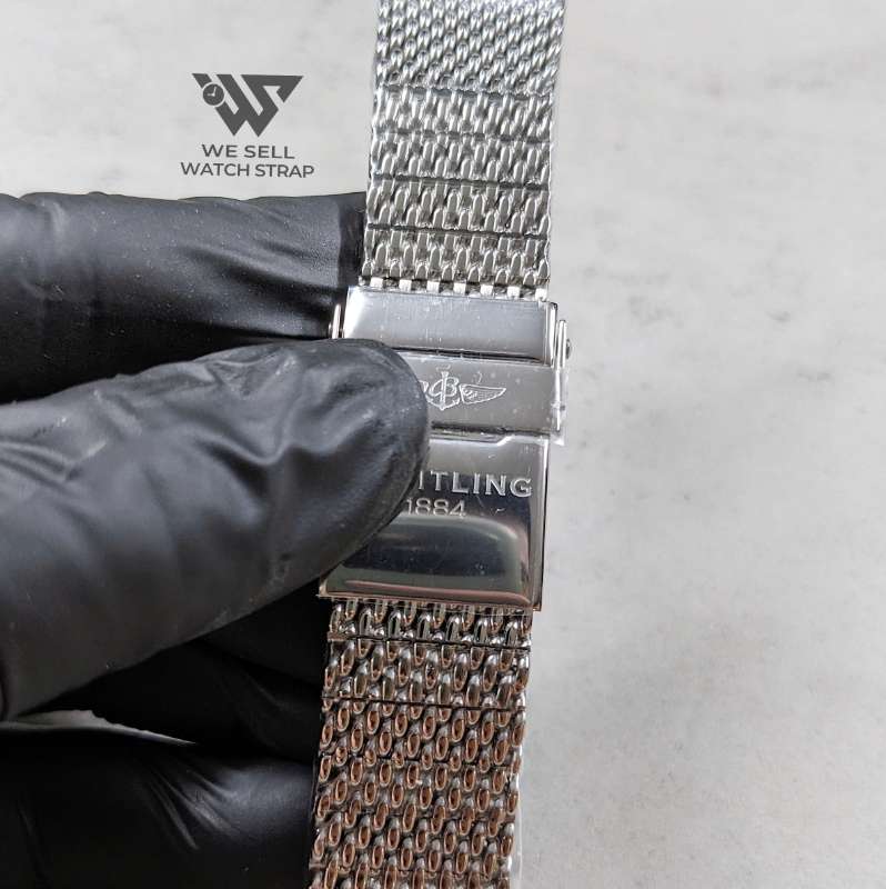 REPLACEMENT MESH BRACELET FOR BREITLING 22MM 24MM