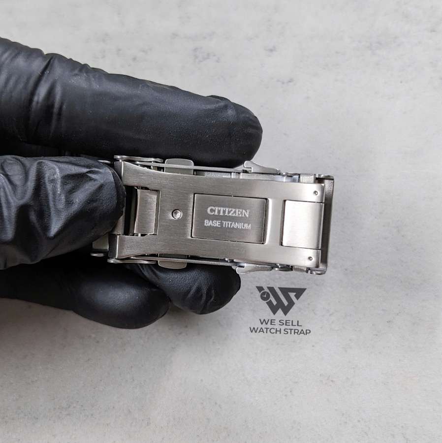 CITIZEN OEM CLASP: 18MM "BN0150" RATCHETING EXTENSION TITANIUM CLASP