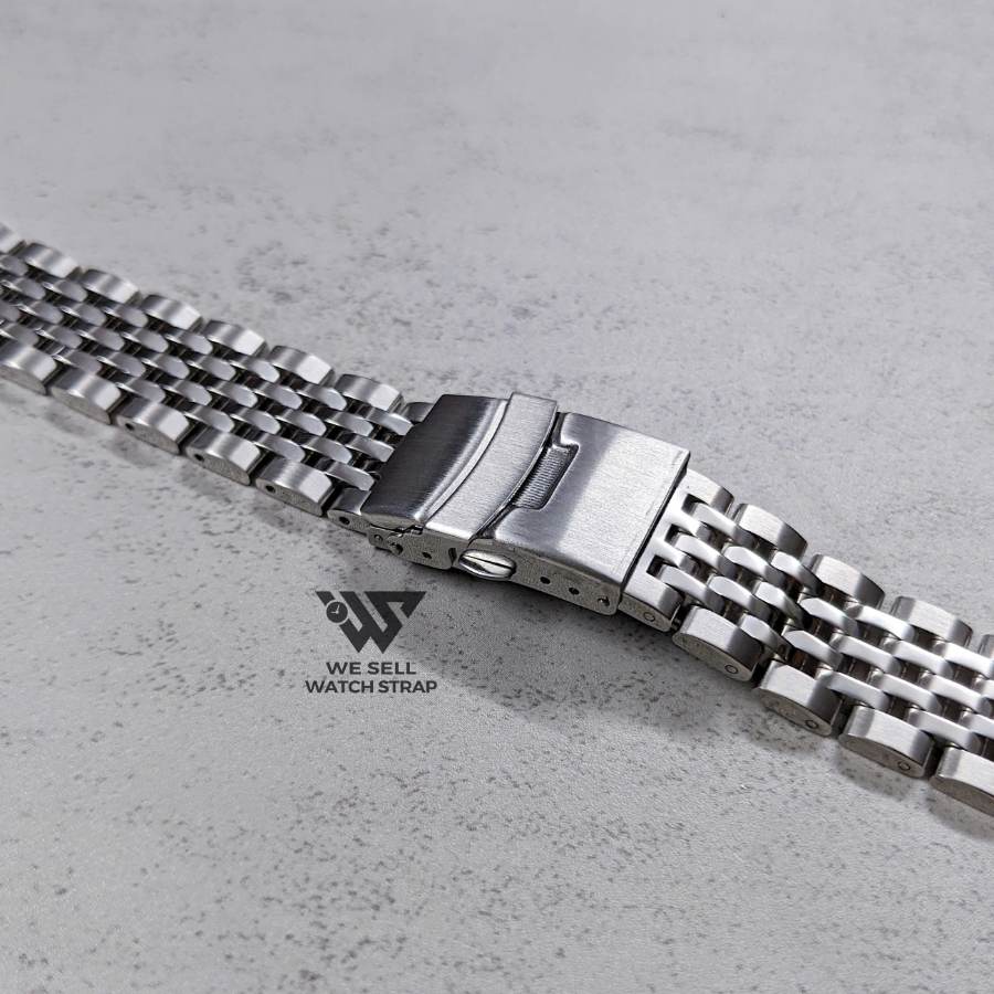 AFTERMARKET FLAT BEADS OF RICE BRACELET FOR SEIKO SPIRIT SCVS00x 38mm