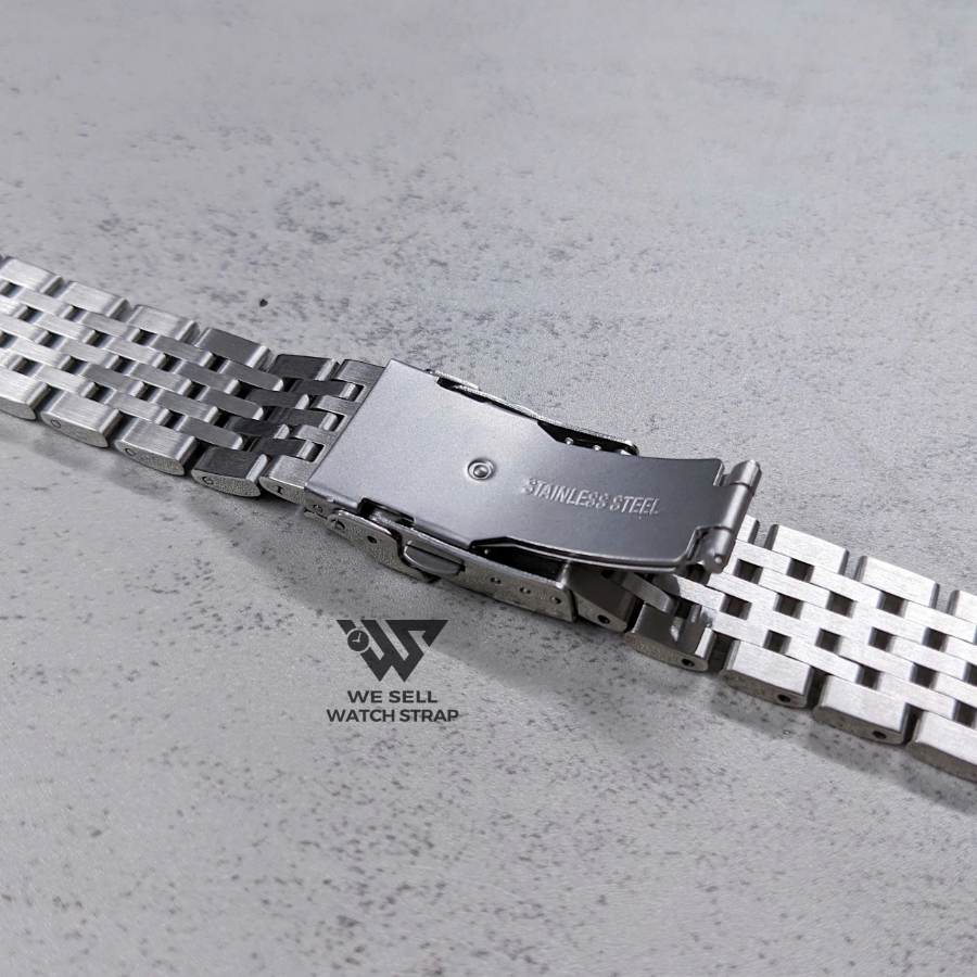 AFTERMARKET FLAT BEADS OF RICE BRACELET FOR SEIKO SPIRIT SCVS00x 38mm