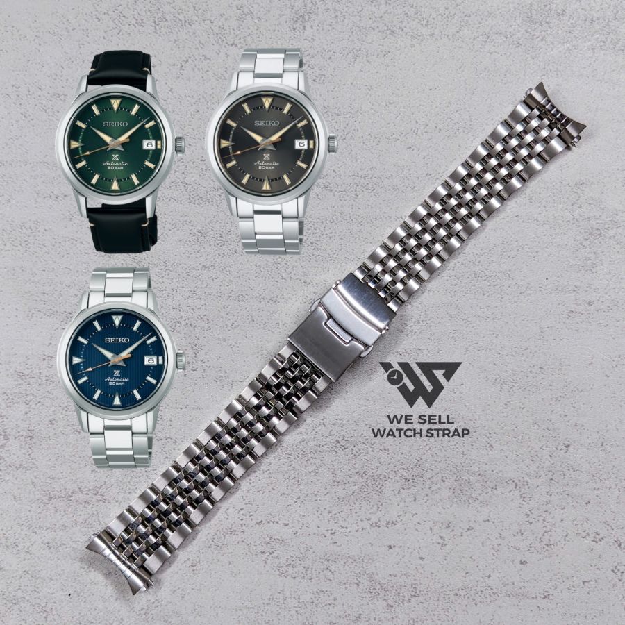 flat-beads-of-rice-bracelet-for-seiko-alpinist-laurel-19mm-lugs-size-1