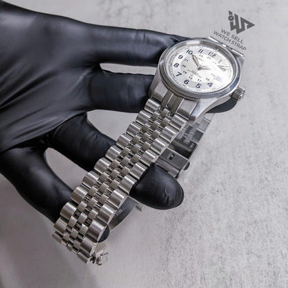 AFTERMARKET SOLID JUBILEE BRACELET FOR HAMILTON KHAKI FIELD 38MM