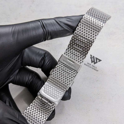 HIGH QUALITY TAPERED MESH BRACELET 19MM 20MM 21MM 22MM