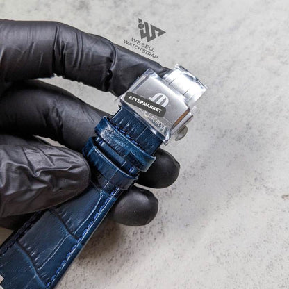 HIGH QUALITY LEATHER STRAP SET FOR MAURICE LACROIX AIKON 42MM (FIT AI6008, AI6058, AI6158)