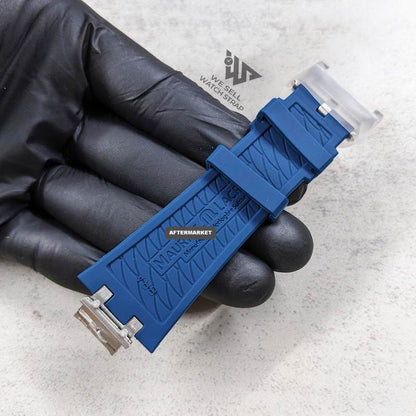 HIGH QUALITY RUBBER STRAP SET FOR MAURICE LACROIX AIKON 42MM (FIT AI6008, AI6058, AI6158)