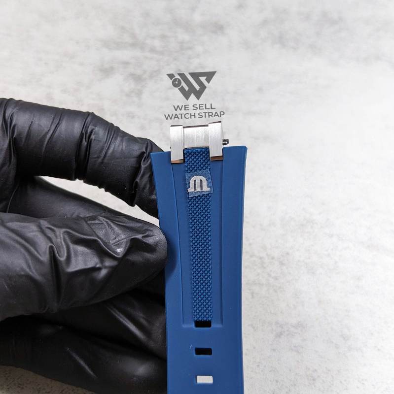 HIGH QUALITY RUBBER STRAP SET FOR MAURICE LACROIX AIKON 42MM (FIT AI6008, AI6058, AI6158)