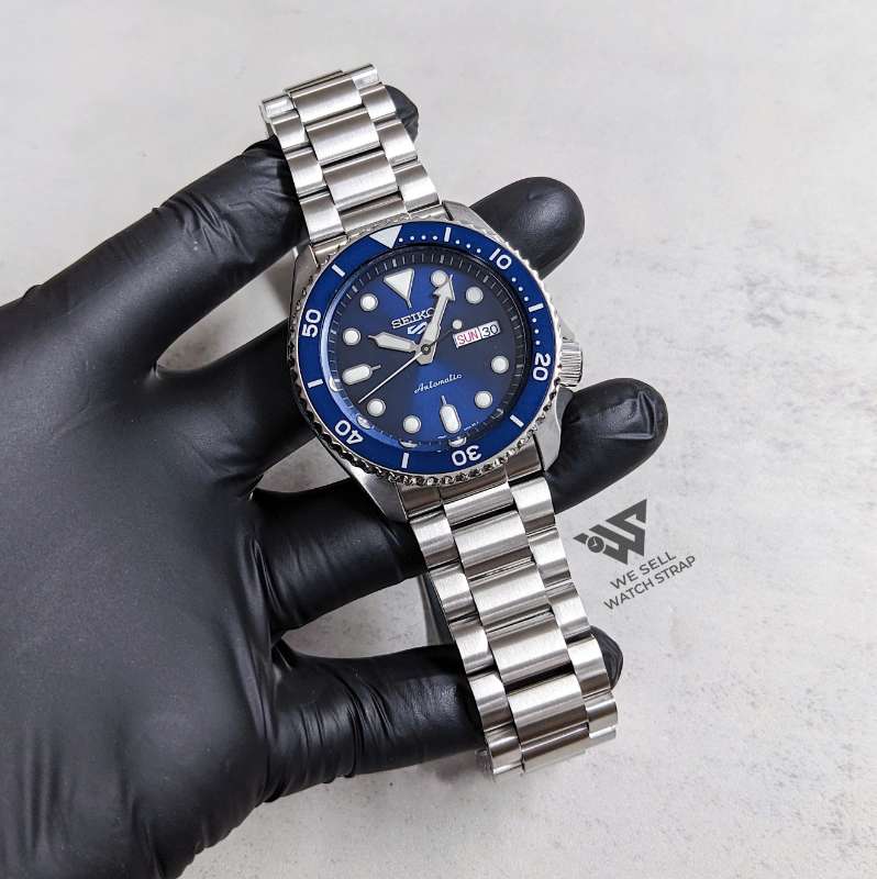 SEIKO OEM SRPL85 BRACELET: SOLID ENDLINKS PRESIDENT FOR SEIKO 5KX/SRPD/SSK 42MM