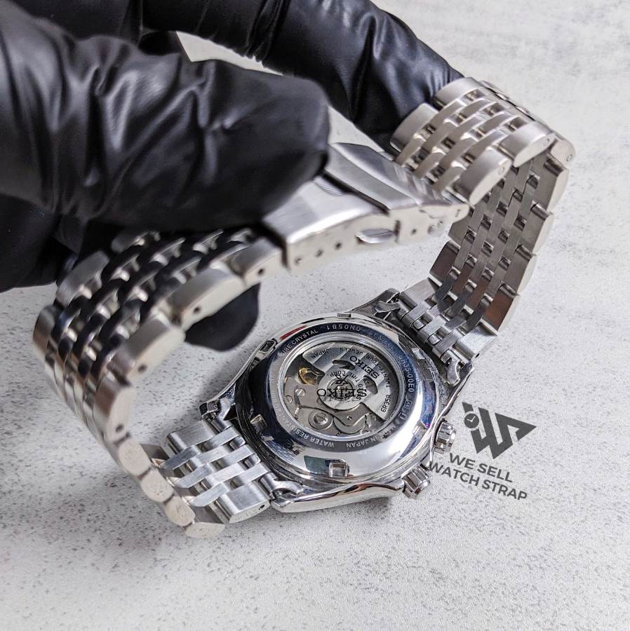 AFTERMARKET FLAT BEADS OF RICE BRACELET FOR SEIKO ALPINIST 20MM LUGS