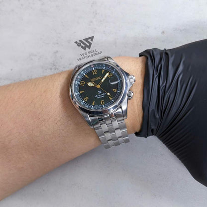 AFTERMARKET SOLID BRACELET "PRESAGE COCKTAIL STYLE" FOR SEIKO ALPINIST 20MM LUGS