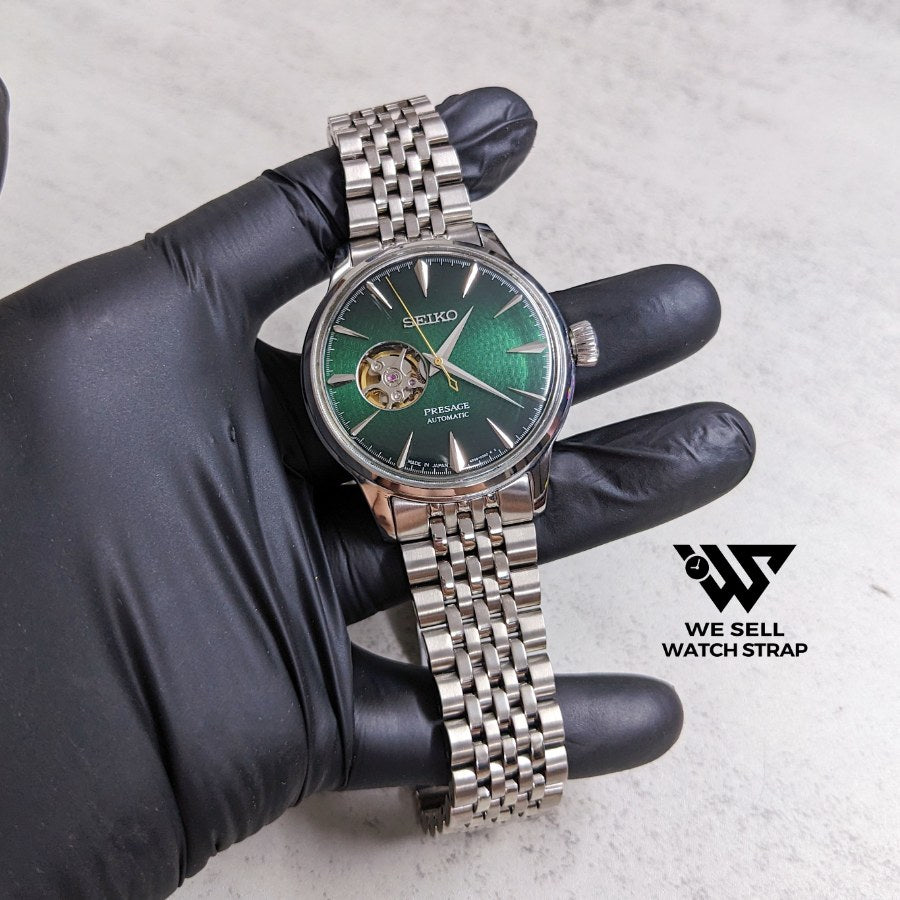SEIKO GENUINE BRACELET PRESAGE CLASSIC SPB46x MODIFIED TO FIT PRESAGE COCKTAIL 40.5mm