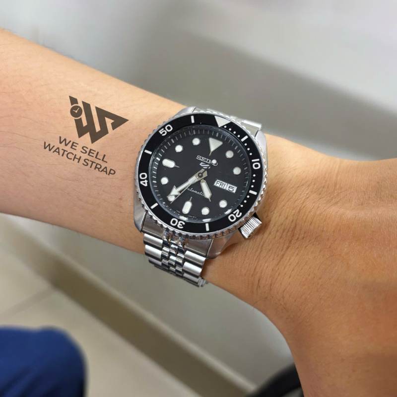 SEIKO OEM BRACELET: SOLID ENDLINKS JUBILEE FOR SEIKO 5KX/SRPD/SSK 42MM