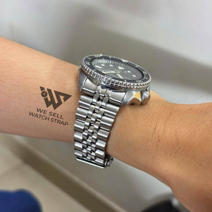 SEIKO OEM BRACELET: SOLID ENDLINKS JUBILEE FOR SEIKO 5KX/SRPD/SSK 42MM