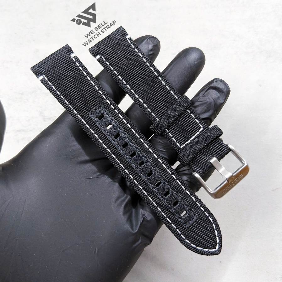 seiko-oem-22mm-canvas-strap-black