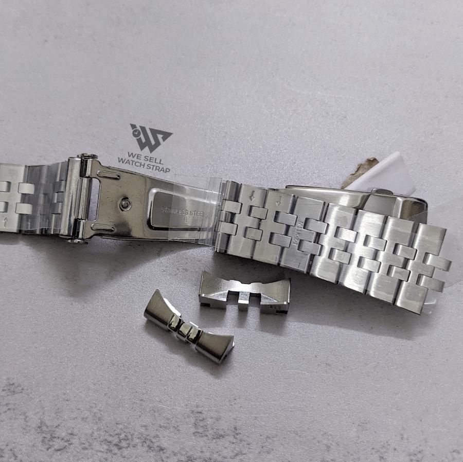 SEIKO OEM BRACELET: SOLID ENDLINKS JUBILEE FOR SEIKO 5KX/SRPD/SSK 42MM