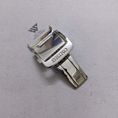 SEIKO OEM CLASP: 18MM DEPLOYANT CLASP "SEIKO PREMIER SERIES" WITH ENGRAVED LOGO