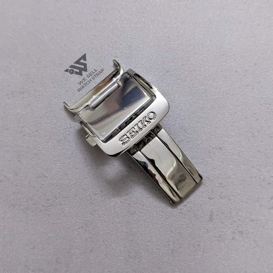 SEIKO OEM CLASP: 18MM DEPLOYANT CLASP "SEIKO PREMIER SERIES" WITH ENGRAVED LOGO