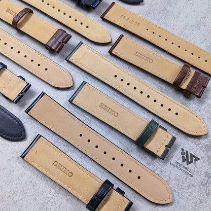 SEIKO Gen Leather Straps 20mm (Use With Pin Buckle)