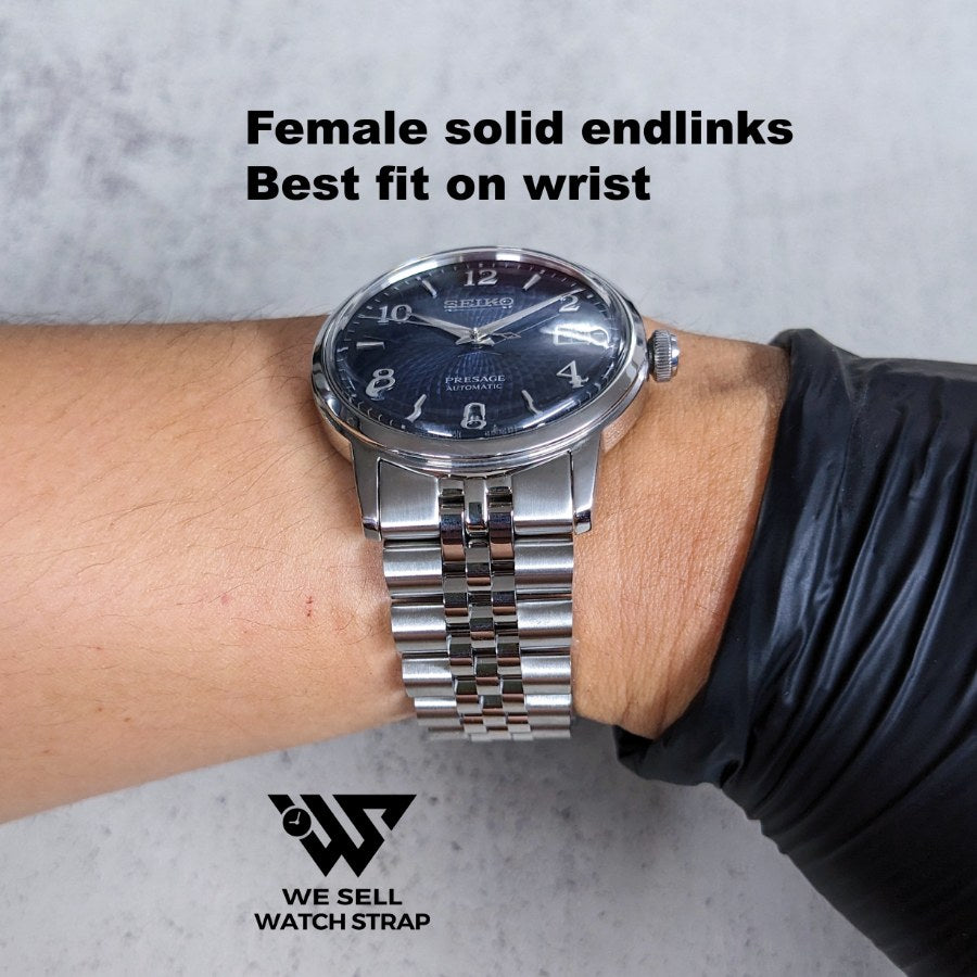 SOLID JUBILEE BRACELET FOR SEIKO PRESAGE COCKTAIL TIME 38.5MM