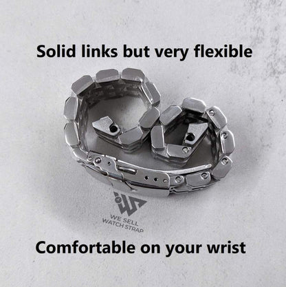 SOLID SUPER ENGINEER BRACELET REPLACEMENT FOR SEIKO SAMURAI 44MM (SRPB53, SRPE05, SBDY095, ...)