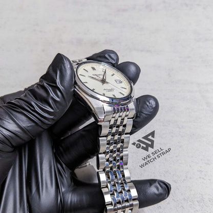 AFTERMARKET FLAT BEADS OF RICE BRACELET FOR SEIKO SPIRIT SARB033 SARB035 38mm