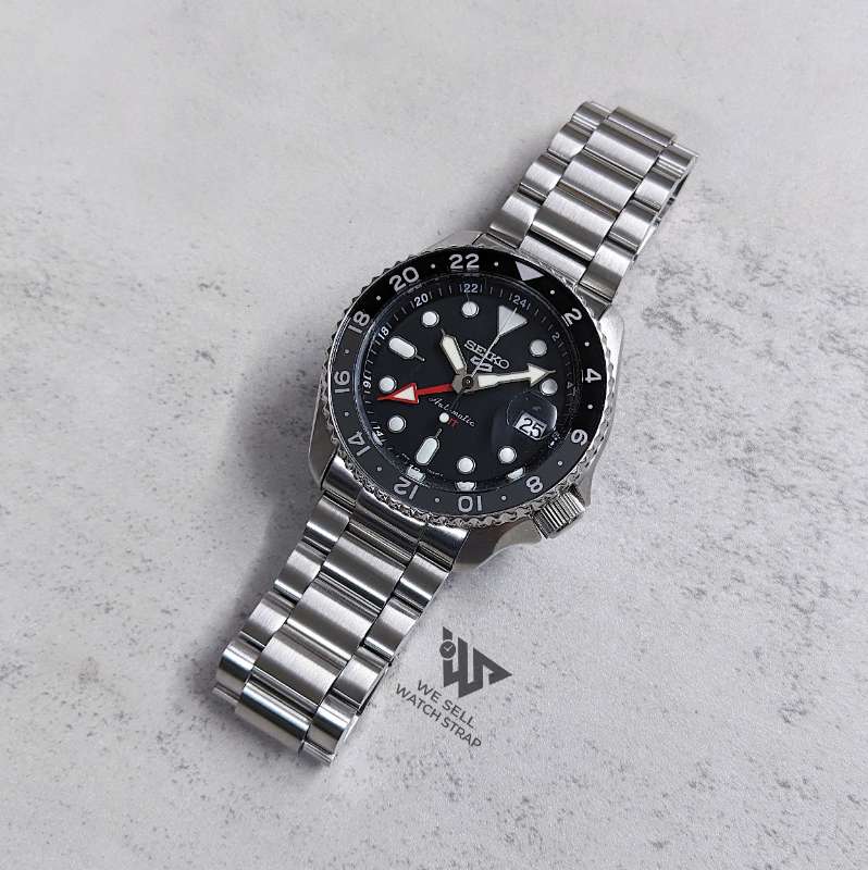 SEIKO OEM SRPL85 BRACELET: SOLID ENDLINKS PRESIDENT FOR SEIKO 5KX/SRPD/SSK 42MM